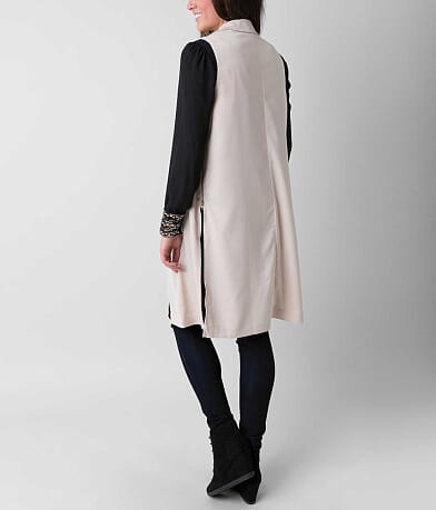 Double Zero Solid Tunic Vest BACK
