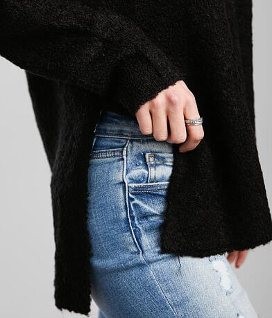 Double Zero Slouchy V-Neck Sweater misc detail 1 view