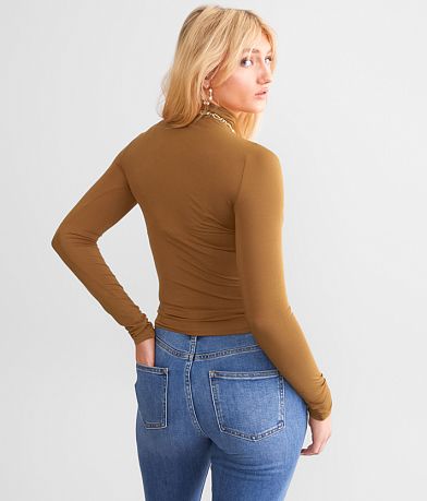 Double Zero Extra Love Turtleneck Top back view