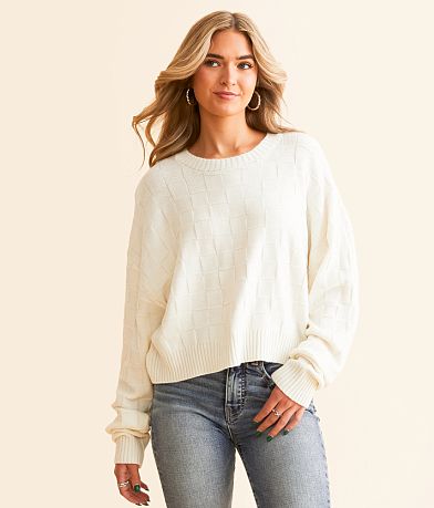 Double Zero Checkered Sweater FULL_LEFT_SIDE