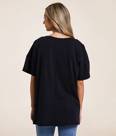 Double Zero Basic Oversized T-Shirt BACK