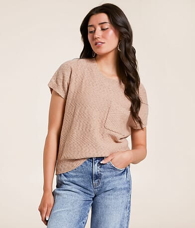 Double Zero Dolman Sweater front view