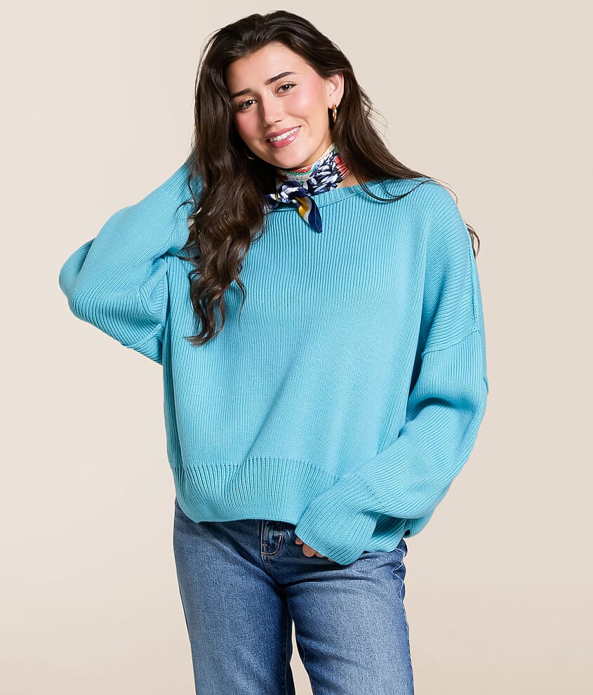 Relaxed Dolman Sweater - thumbnail 2