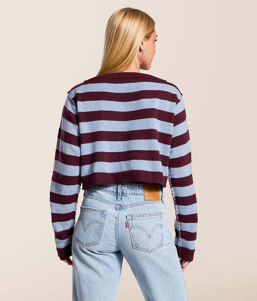 Striped Boatneck Sweater - thumbnail 6