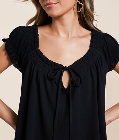 Hyfve Ruffle Top misc detail 1 view
