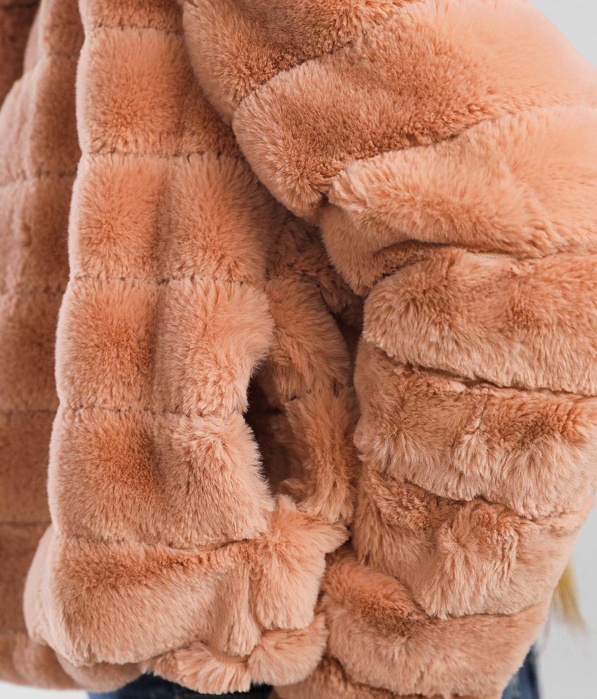 Faux Fur Flyaway Jacket