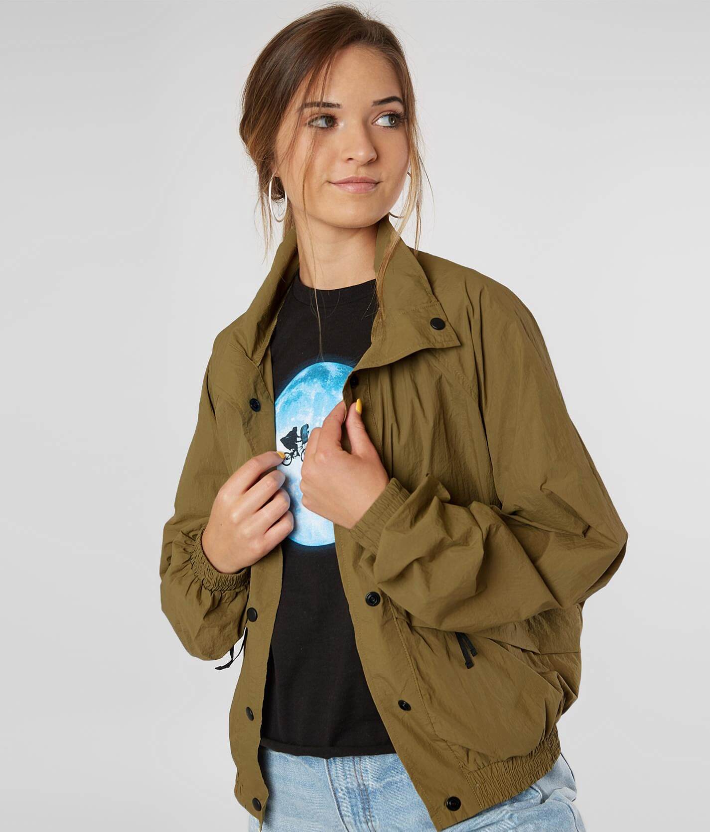 women's unlined nylon windbreaker