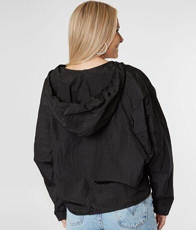 FAVLUX Pullover Hooded Windbreaker Jacket BACK