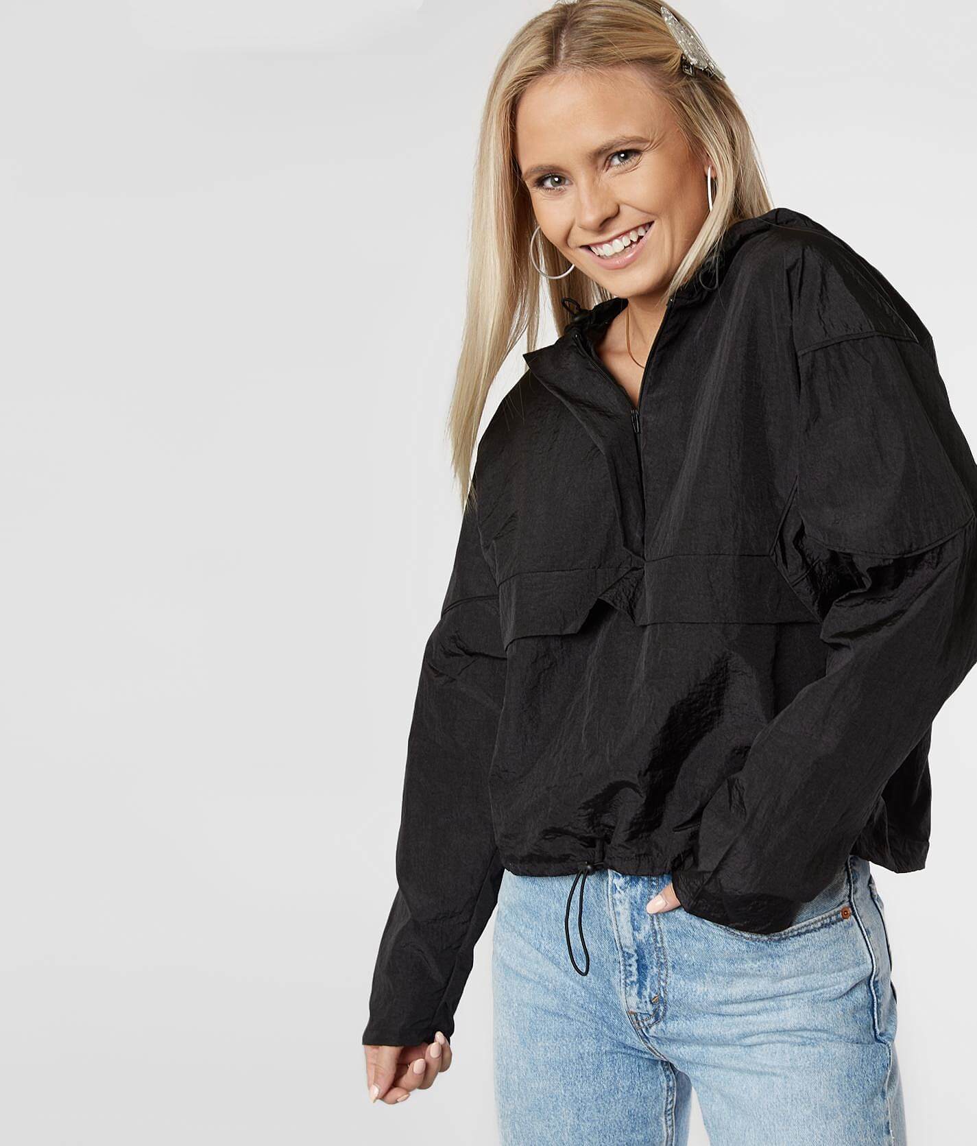 women's unlined nylon windbreaker