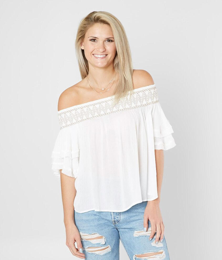 onetheland Off The Shoulder Top front view