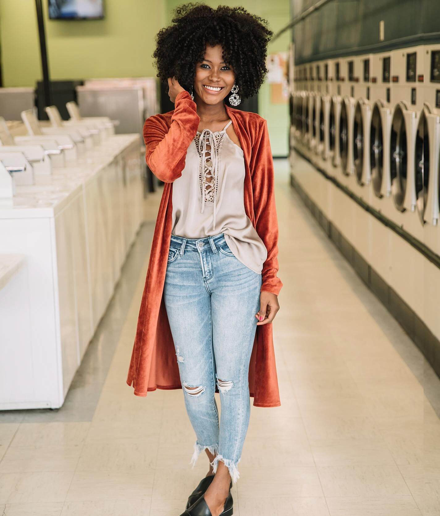 velvet cardigan sweater