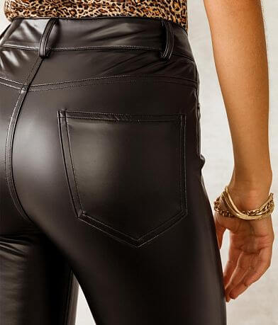Hyfve High Rise Skinny Faux Leather Pant BACK_DETAIL