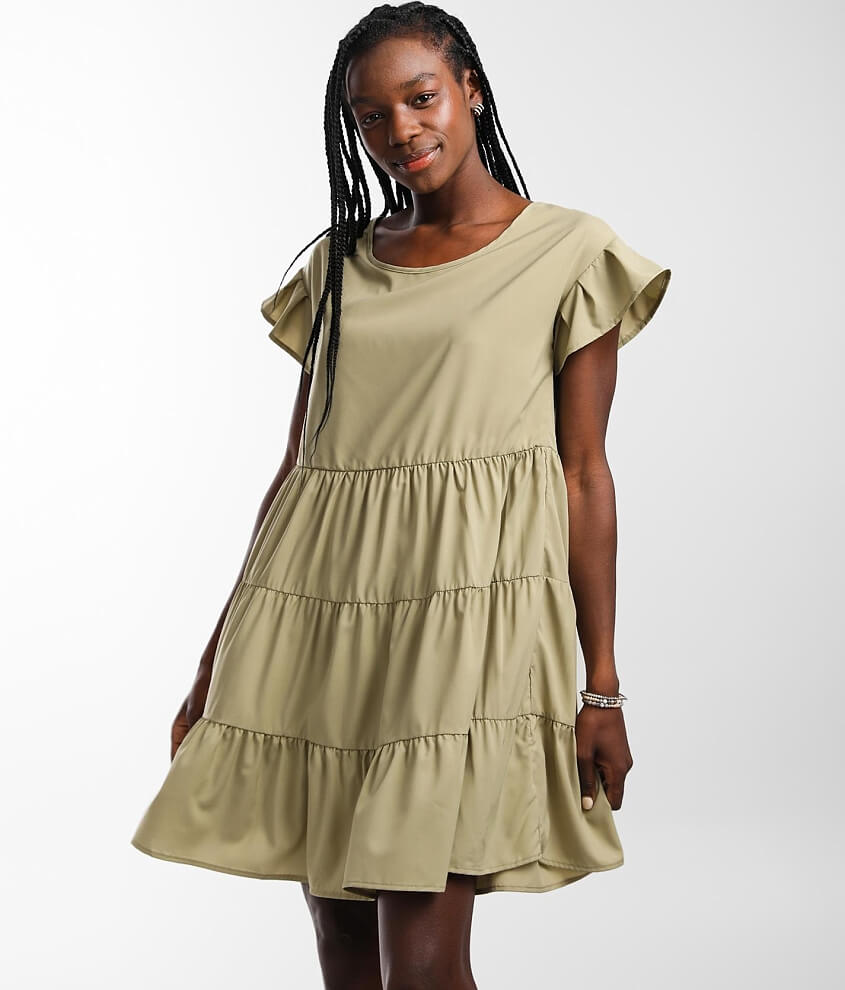 How To: Tiered Dress with Exposed Ruffles and Keyhole Back