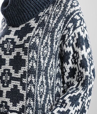 Hyfve Patterned Cowl Neck Sweater MISC_DETAIL_1