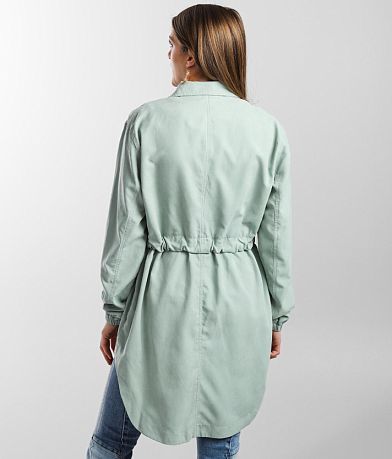 Hyfve Faux Suede Jacket BACK