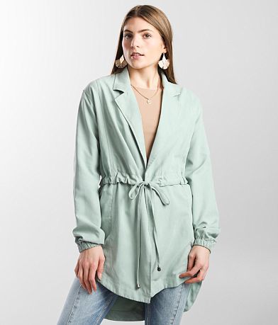 Hyfve Faux Suede Jacket FULL_LEFT_SIDE