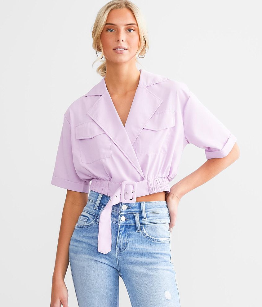 Hyfve She's Iconic Surplice Dolman Top - Women's Shirts/Blouses in ...