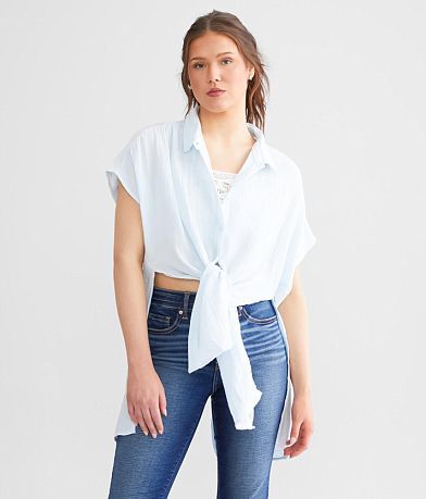 Hyfve Endless Appeal Gauze Shirt front view