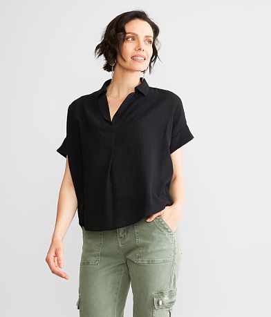 Hyfve Lucky Break Boxy Top full right side view