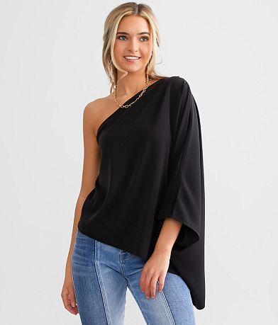 POL Lace Trim Top - Women's Shirts & Blouses in Plum | Buckle POL Lace Trim Top - Women's Shirts & Blouses in Plum | Buckle