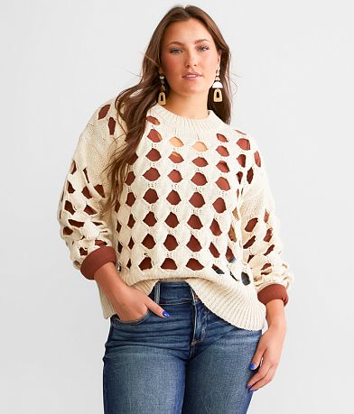 Hyfve Open Stitch Sweater front view
