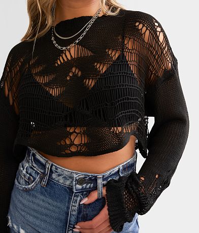 Hyfve Destructed Sweater misc detail 1 view