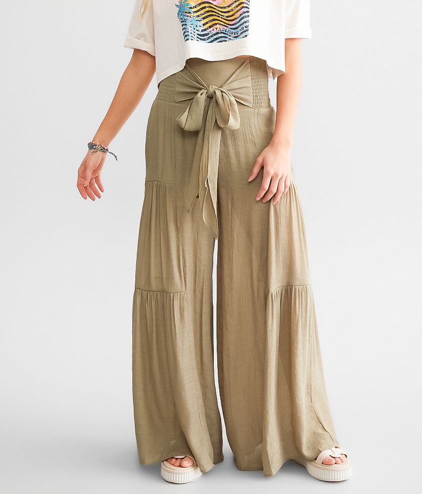 Hyfve Woven Beach Pant front view