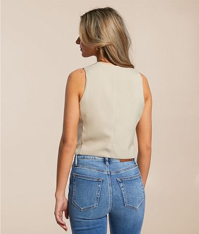 Hyfve Button-Up Vest BACK