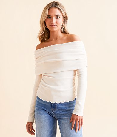 Hyfve Off The Shoulder Top front view