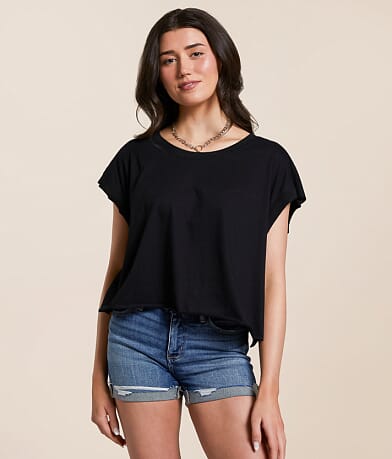Hyfve Open Back Cropped Top FULL_RIGHT_SIDE