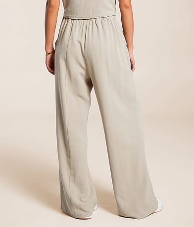 Willow &amp; Root Linen Blend Trouser Pant BACK