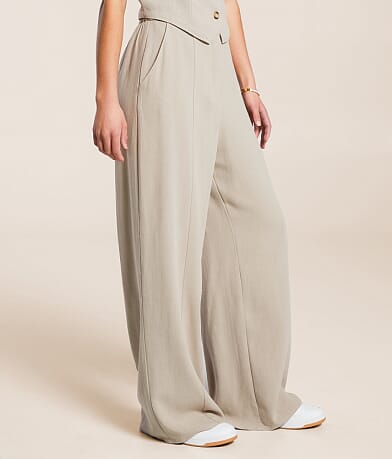 Willow &amp; Root Linen Blend Trouser Pant FULL_RIGHT_SIDE