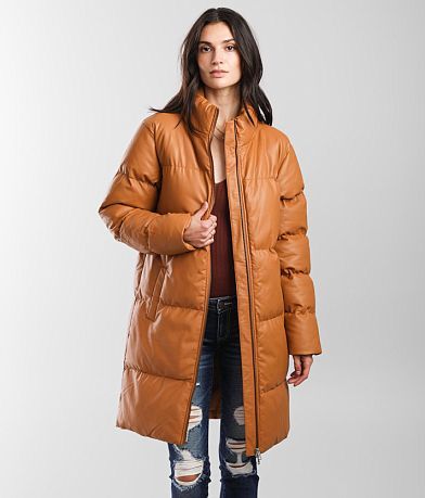 Hyfve Duster Mock Neck Coat front view