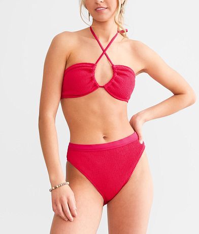 Dippin' Daisy's Ultra Textured Swim Bottom front view
