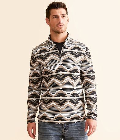 Gentry County Quarter Zip Performance Pullover front view