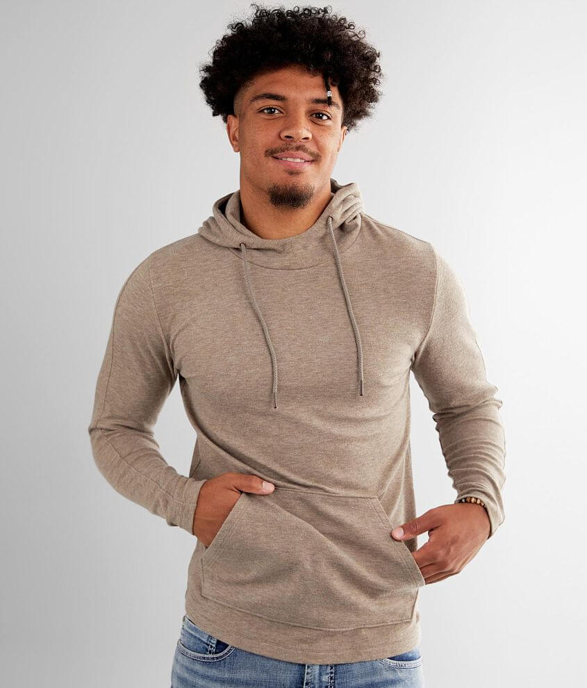 Outpost Makers Brushed Knit Hoodie - Men's Sweatshirts in Sand | Buckle