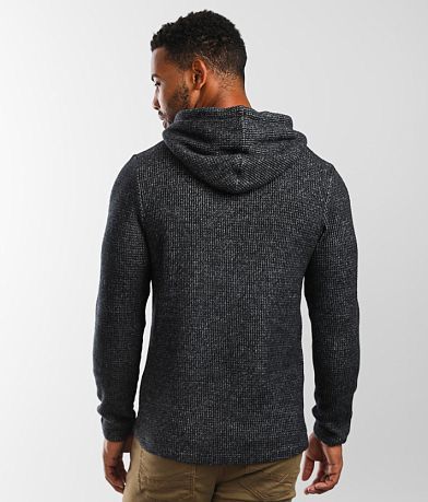 Outpost Makers Fleece Waffle Knit Hoodie BACK