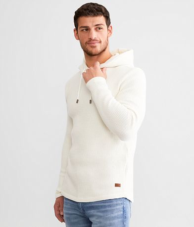 Outpost Makers Waffle Knit Hoodie front view