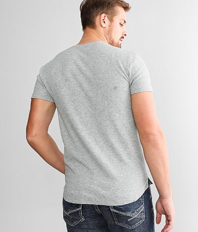 Outpost Makers Textured Knit Henley BACK