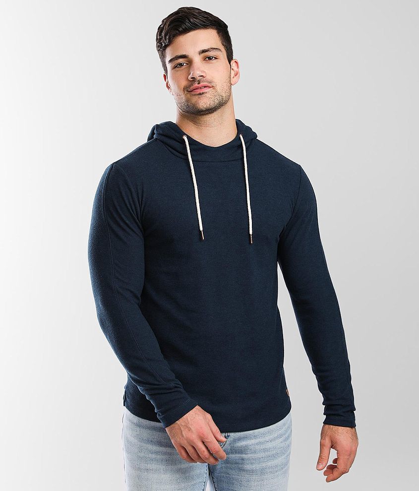 Outpost Makers Brushed Knit Hoodie - Men's Sweatshirts in Navy | Buckle