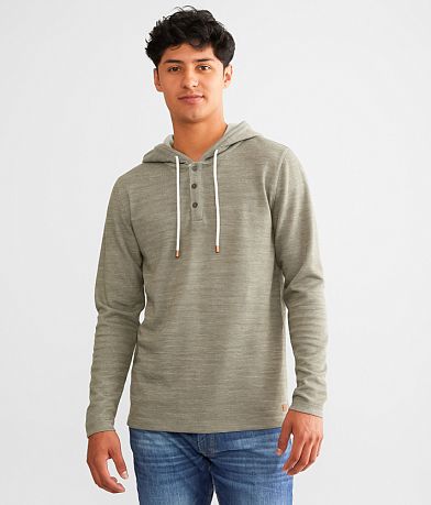 Outpost Makers Henley Hoodie front view