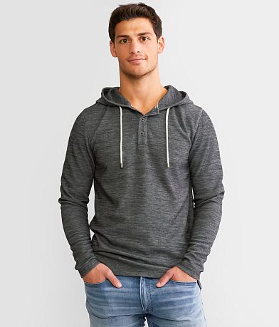 Outpost Makers Henley Hoodie front view