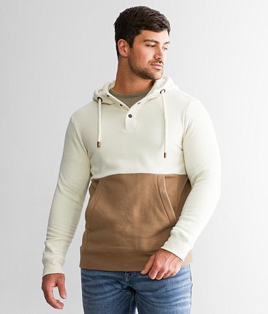Outpost Makers Quarter Snap Hooded Sweatshirt front view