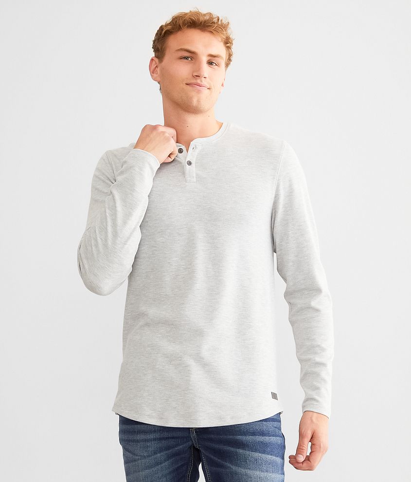 Outpost Makers Marled Henley front view