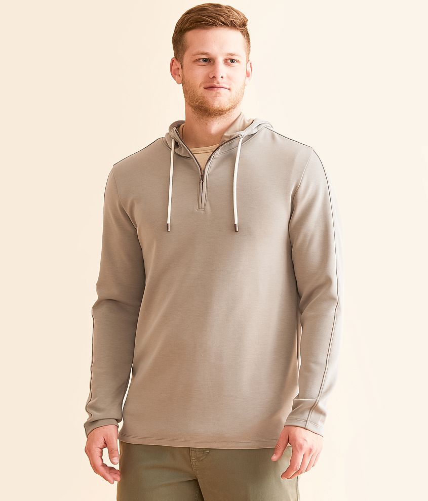 Outpost Makers Quarter Zip Hoodie front view