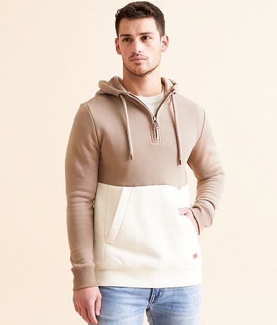 Outpost Makers Color Block Hooded Sweatshirt front view