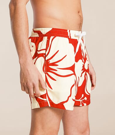 Duvin Trouble In Paradise Volley Swim Trunks full left side view