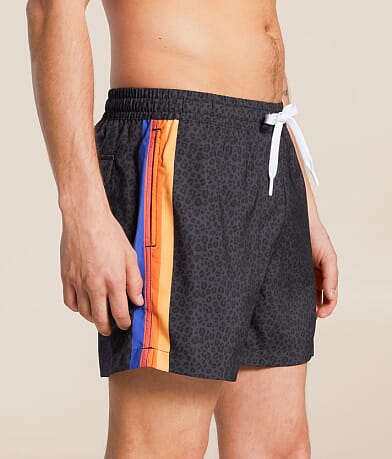 Duvin Shadow Cat Volley Swim Trunks FULL_RIGHT_SIDE