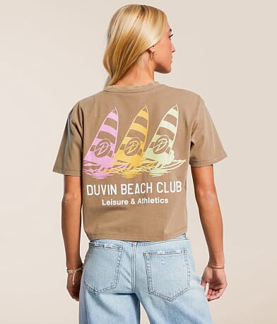 Duvin Tailwinds Cropped T-Shirt front view