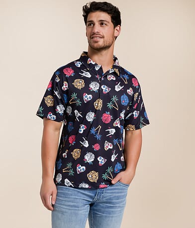 Devereux Golf Freestyle Performance Polo front view